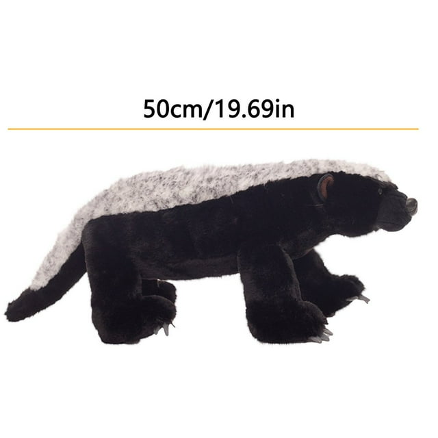 Follure Mignonne Peluche Animal Mouffette Simulation Animal Chiffon Jouet pour Enfants