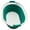 White/Dark Green, variant on SAMMART 32L (8.4 gallon) Collapsible Plastic Laundry Basket - Foldable Pop Up Storage Container / Organizer - Portable Washing Tub - Space Saving Hamper / Basket, Water Capacity: 24L