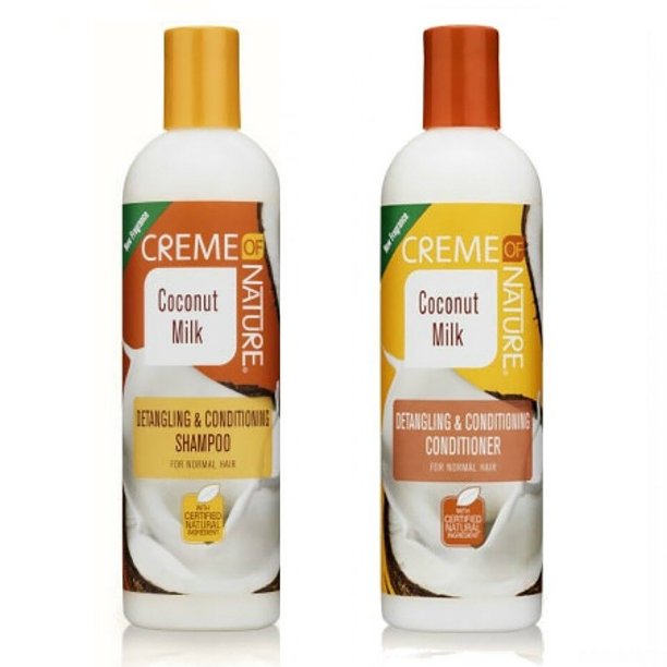 [ SET of 2 ] CREAM of NATURE Coconut Milk Detangling & Conditioning