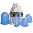 thumbnail image 3 of 7 unids/set de vacío de copa anticelulítica de silicona (copa facial azul) -aya, 3 of 4