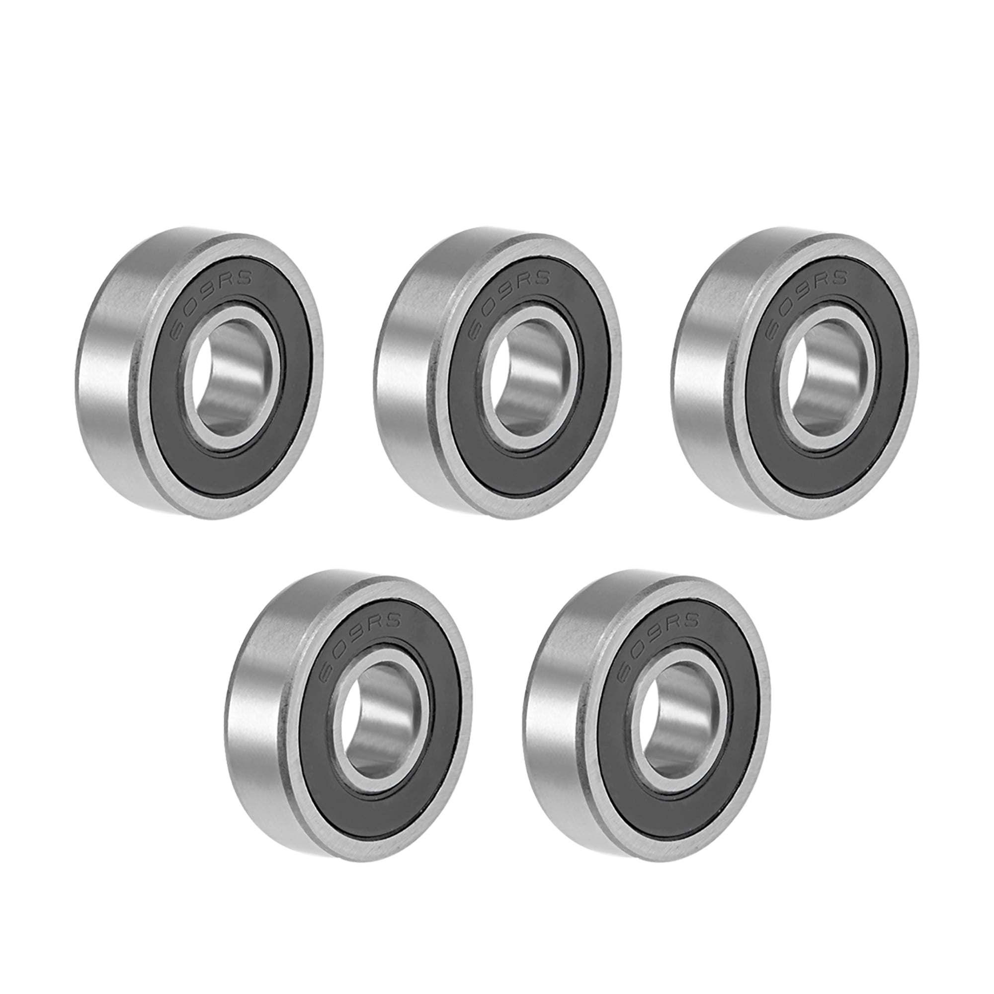 10x 606-2RS Ball Bearing 6mm x 17mm x 6mm Rubber Seal Premium RS 2RS Shielded 