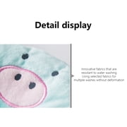 Chmadoxn Plush Toys Cute Soft Stuffed Pig Shaped Washable Pillow Comfort Funny Double Purpose Plush Toys for Kids and Pet Beds Sleep