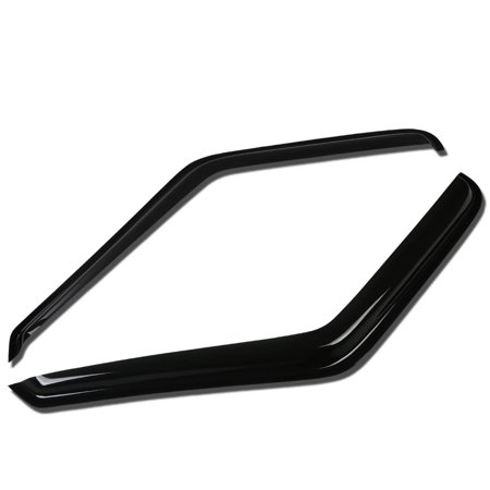 Chevy S10 Blazer Power Window For 1994 to 2005 Chevy S10 / Blazer / GMC Jimmy / Sonoma 2pcs Window Visor Deflector (Dark Smoke) 95 96 97 98 99 00 01 02 03 04 ()