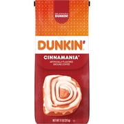 Dunkin Cinnamania Ground Coffee, 11-Ounce Bag