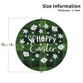 thumbnail image 2 of Lsque Happy Easter Pattern 4" Drink Coasters Set of 4, PVC Leather Absorbent Coasters, Table Coaster Set Decorative Coffee Cup Coasters Housewarming Gift -Round Shape, 2 of 6