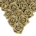thumbnail image 1 of Ramo de rosas artificiales IPOPUL, 25 unidades, con purpurina dorada, 22,5 cm, 1 of 9