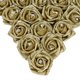 thumbnail image 1 of Ramo de rosas artificiales IPOPUL, 25 unidades, con purpurina dorada, 22,5 cm, 1 of 9