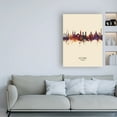 thumbnail image 3 of Trademark Fine Art 'Helsinki Finland Skyline Portrait III' Canvas Art by Michael Tompsett, 3 of 3