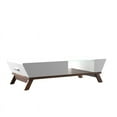 thumbnail image 4 of Bowery Hill Contemporary Wood Coffee Table with Storage in White, 4 of 5
