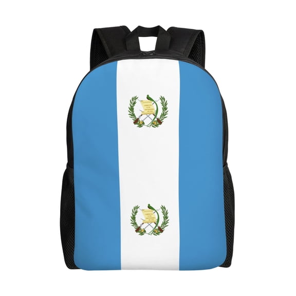Travel Backpack For Women/Men Flag Of Guatemala Carry On Backpack With Laptop Compartment Travel Backpack