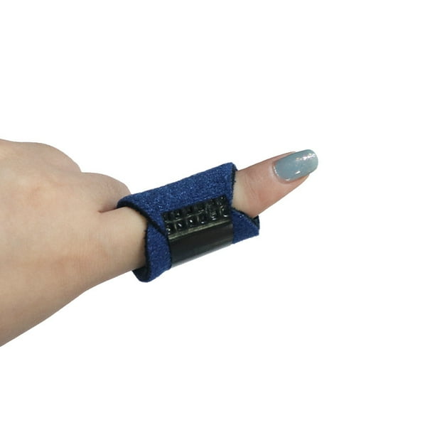 Fijación de contusión por fractura de dedo con férula de fijación de dedo, cinco dedos disponibles, disponible para adultos y niños