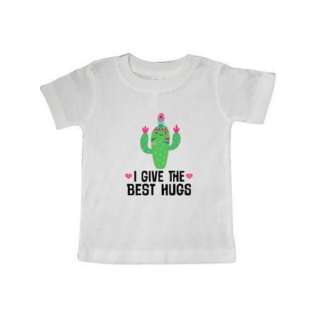 

Inktastic Cactus Cute Girls Best Hugs Gift Baby Girl T-Shirt