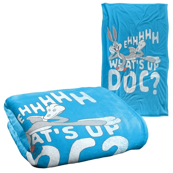 Looney Tunes Blanket, 36"x58", Whats Up Silky Touch Super Soft Throw