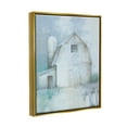 thumbnail image 5 of Stupell Industries Modern Country Barn Contemporary Pastel Brush Strokes Painting Metallic Gold Floating Framed Canvas Print Wall Art, Design by White Ladder, 5 of 5