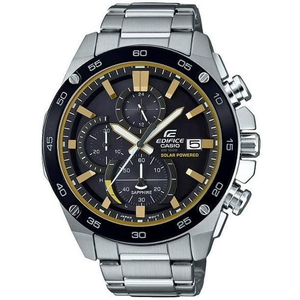 casio edifice solar powered chronograph