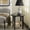 Black, variant on Safavieh Rakoma 1 Shelf Traditional Wood Frame Round End Table, Walnut