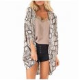 thumbnail image 2 of New Womens Summer Tops 2023 Fashion Round-Neck 3/4 Sleeve Print Casual Outing Blouses Tops Plus Size Long Sleeve Shirt for Women, 2 of 9
