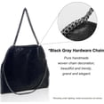 thumbnail image 5 of Ladies Handbag Women Faux Leather Crossbody  Bag Fashion Chain Bag Large Hobo Bags for Women, 5 of 6
