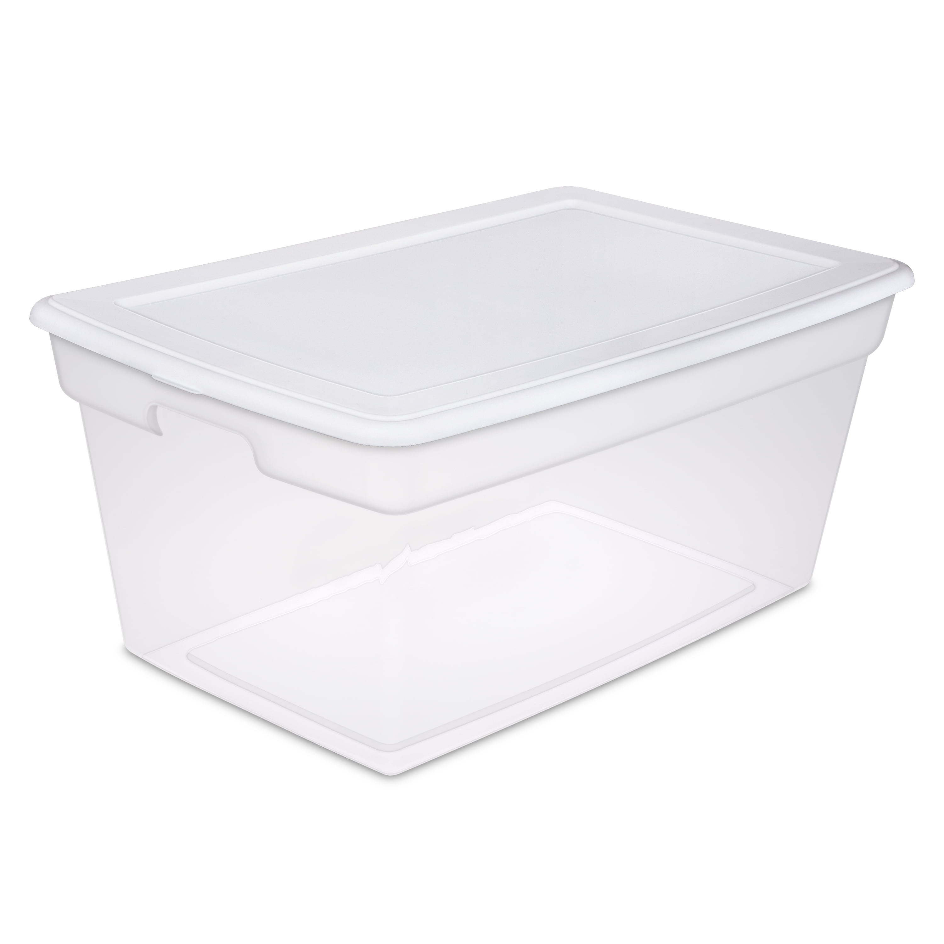 Sterilite 19373v06 50 Quart Clear Latched Plastic Storage Container 2024 www.alhudapk