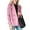 #-006Pink, variant on ASDFVBKG Women's Fall Winter Wool Blend Jacket Comfortable Notched Lapel Patch Work Knit Long Sleeve Double Breasted Peacoat Loose Button Down Tunic Blazer Jacket Overcoat Black S