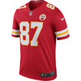 thumbnail image 2 of Men's Nike Travis Kelce Red Kansas City Chiefs Legend Player Performance Top, 2 of 3