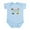 Sky Blue, variant on CafePress - My First Rosh Hashanah Infant Bodysuit - Baby Light Bodysuit, Size Newborn - 24 Months
