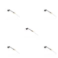 thumbnail image 2 of bedienty Model Railway Lamp Outdoor 1:87 Scale Streetlight Layout Single-Head LED Park Light Garden Building Layout Landscape Type A Black 5Set, 2 of 6