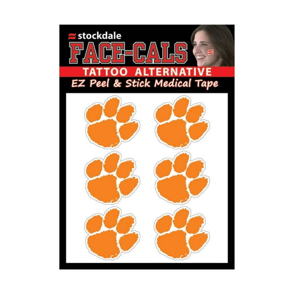 NCAA Clemson Tigers Prime 3" x 5" Mini Face Cal