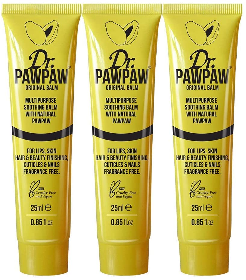 Dr. PAWPAW MultiPurpose Balm No Fragrance Balm, For Lips, Skin, Hair, Cuticles, Nails, and