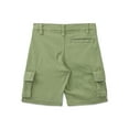 thumbnail image 2 of Wonder Nation Boys Twill Cargo Shorts, Sizes 4-18, 2 of 4