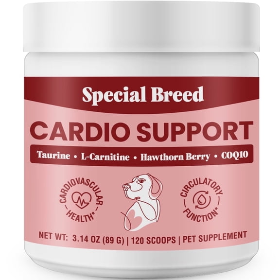 Cardio Support for Dogs & Cats, 120 Scoops, 3.14oz
