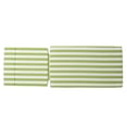 thumbnail image 5 of Noble House Salem Fabric Chaise Lounge Cushions in Green/White (Set of 2), 5 of 10