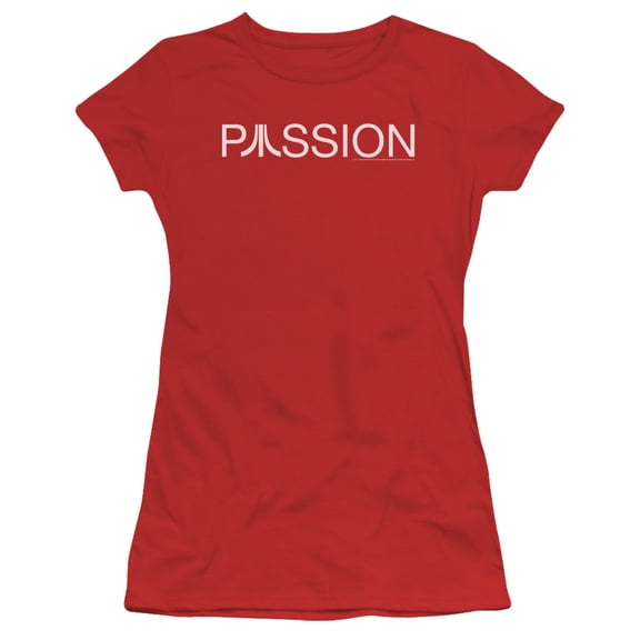Atari Passion S/S Junior Women's T-Shirt Sheer Red