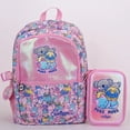 thumbnail image 5 of Mochila Smiggle de Australia para niño y niña, tamaño grande, para estudiantes, 2 piezas, mochila escolar combinada, papelería, bolsas para el almuerzo, juego de regalo, 5 of 5