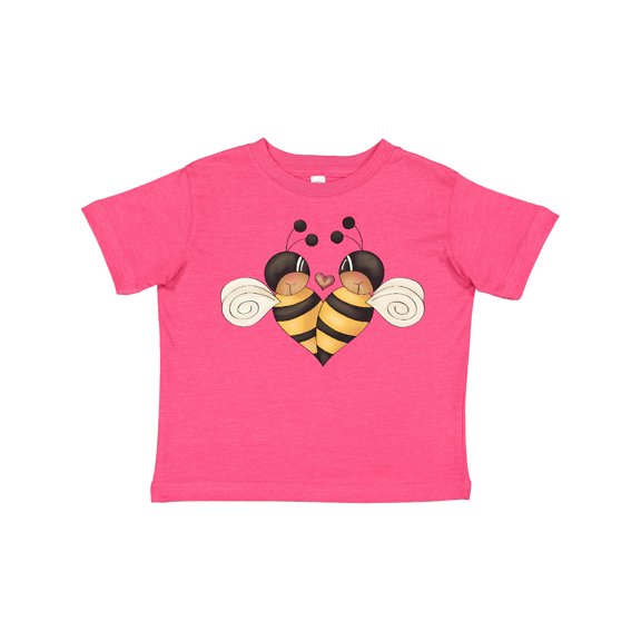 Inktastic Valentine's Day Bumble Bees Boys Toddler T-Shirt