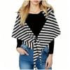 thumbnail image 5 of Heisall Women's Stripe Shawl Wraps, Soft Knitted Polyester Shawl, Lightweight Warmth Wrap Scarf for Casual and Daily Wear, 5 of 5