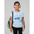 thumbnail image 2 of Happy July 4th Truck T-Shirt Juniors -Image by Shutterstock,  x-Large, 2 of 4