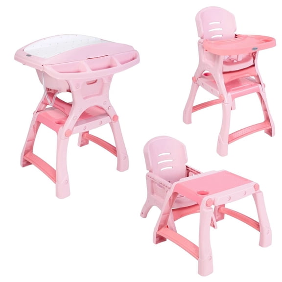 Bañera Silla Mesa Baby Evolution Prinsel 3 En 1 Versátil Rosa