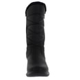 thumbnail image 3 of KHOMBU Carly Womens Cold Weather Boots with Dual Zipper Closures 8.5 Wide Black, 3 of 4