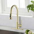 thumbnail image 5 of Stainless Steel Pull Down Kitchen Faucet Brushed Nickel Brushed, 5 of 5
