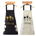 thumbnail image 1 of Coofit Kitchen Apron Funny Waterproof: 2PCS Cooking Apron Bib Apron with Pocket & Towel, 1 of 10
