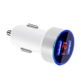 thumbnail image 3 of Methold de pantalla de dígitos para teléfono móvil de coche DC 5V 3.1A, adaptador de carga USB de aleación de aluminio para enchufe de Type3 NO3, 3 of 6