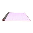 thumbnail image 2 of Ahgly Company Indoor Rectangle Solid Purple Modern Area Rugs, 2' x 4', 2 of 4