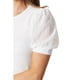 thumbnail image 3 of Principles - Jersey de Jersey Manga Abullonada para Mujer (Marfil), 3 of 3