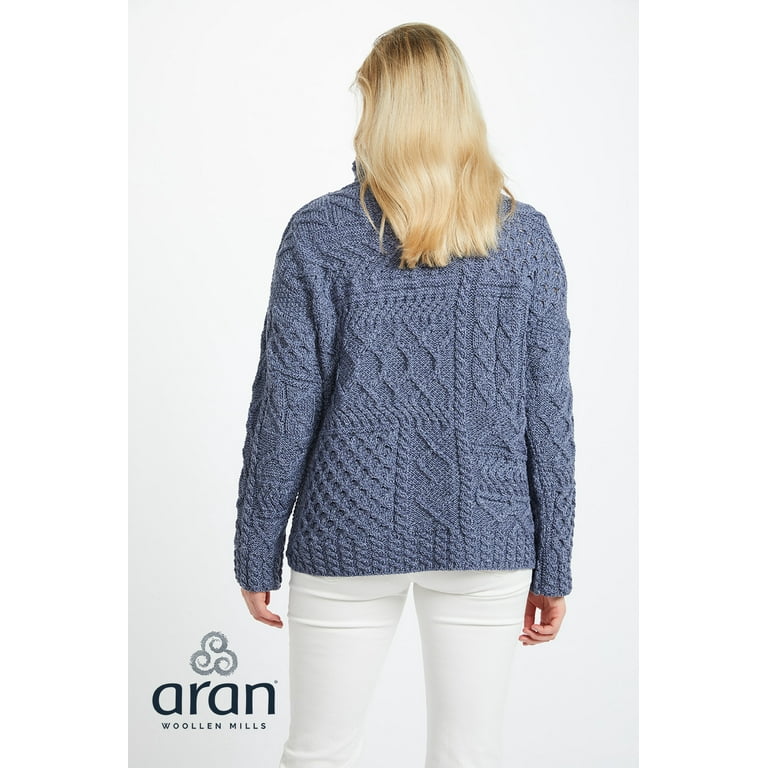 Women's Oversized Luxury Aran Sweater