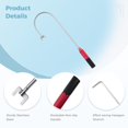 thumbnail image 5 of J Tool, Bypass Tool for Thumb Turn Locks, Rotary J Tool with Hexagonal Wrench for Lock Picking, Universal Adjustment Precision Lock Pick Tool, 5 of 5