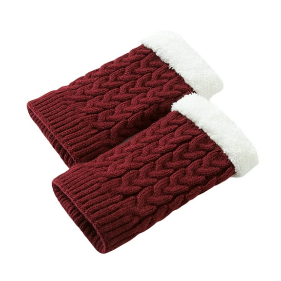 Women Crochet Knitted Leg Warmers Boot Cuffs Toppers Socks Short Leg Cuffs Boot Warmers Winter Warm Boot Socks Leg Socks