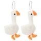 thumbnail image 1 of ColoMX 2 piezas de peluche de ganso, accesorios de ganso, llavero de peluche para baby shower, cumpleaños, fiesta temática de animales de granja, regalo, 1 of 8