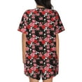 thumbnail image 3 of Xecao Rose Flowers print Swimsuit for women, Summer-ready, sporty style.Quick-dry fabric. Many sizes & colors., 3 of 9