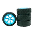 thumbnail image 2 of 4 Pieces Non- Wheel Tires Replacement Accessories :28 Remote Control Race Car - Blue, 30mm, 2 of 10